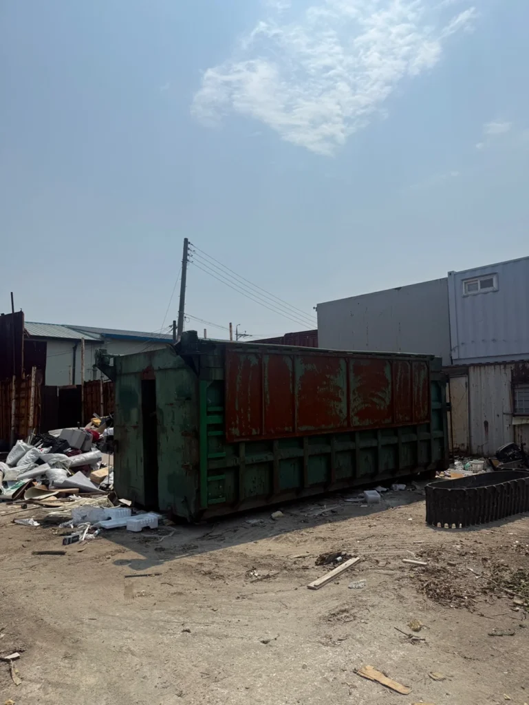 강원산업 폐기물 암롤 박스