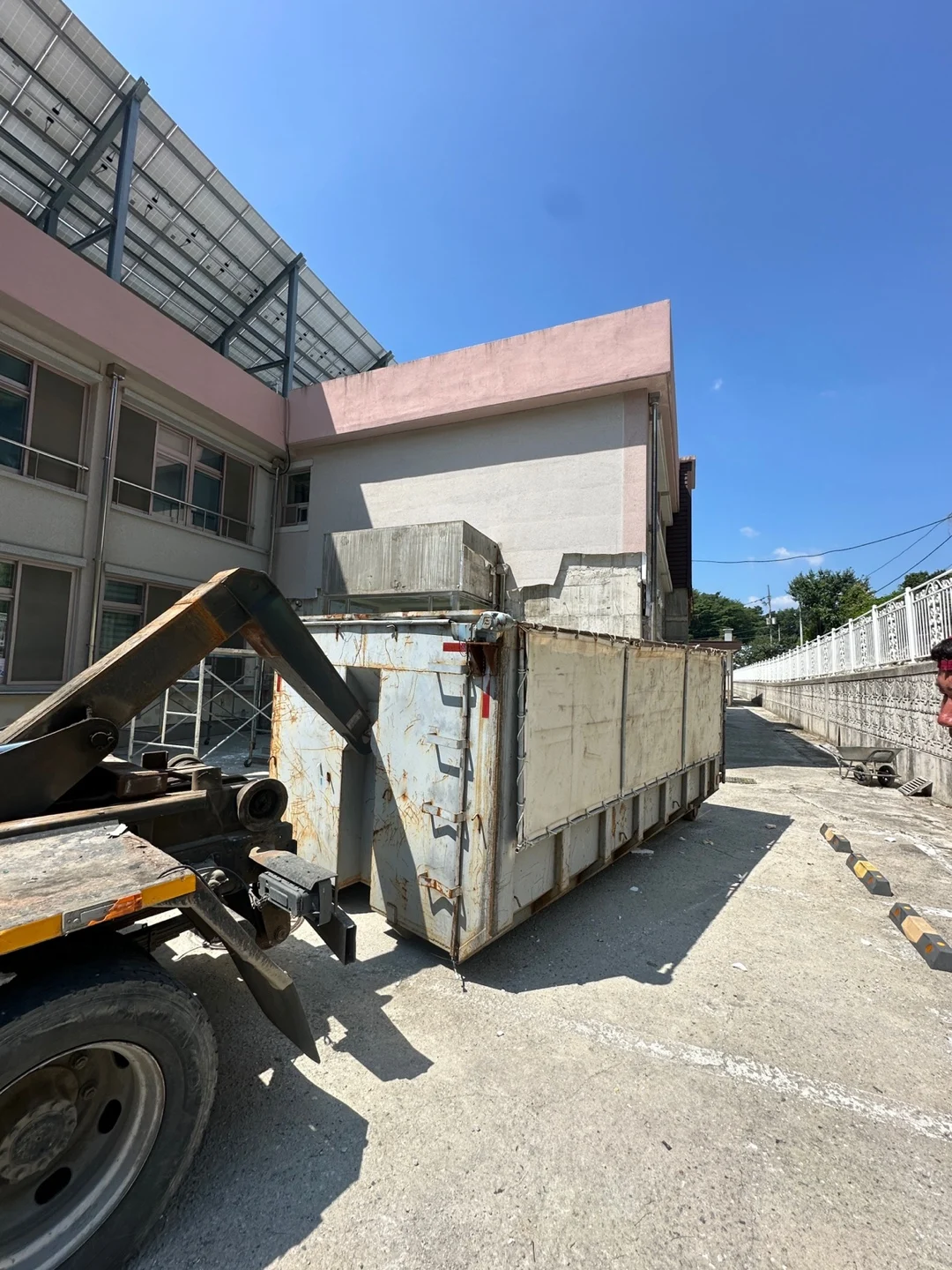 강원산업 폐기물 암롤 박스